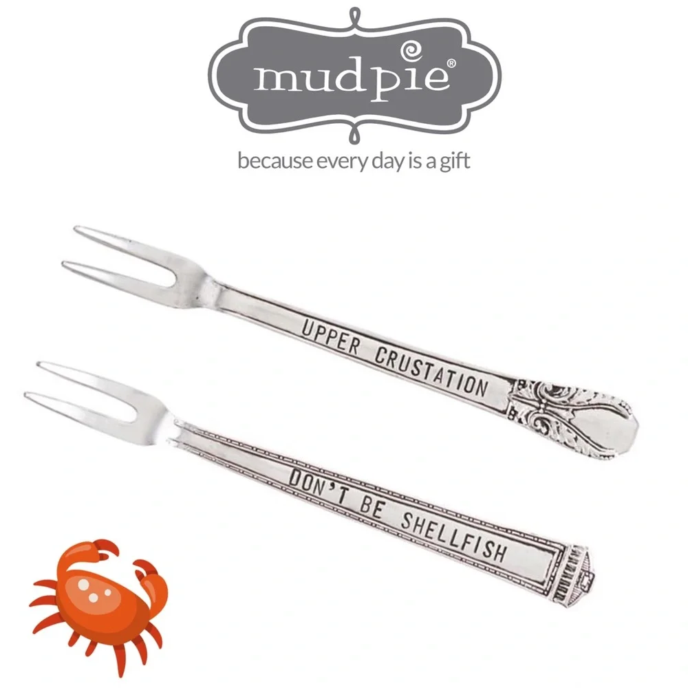 Mud Pie Seafood Fork Set